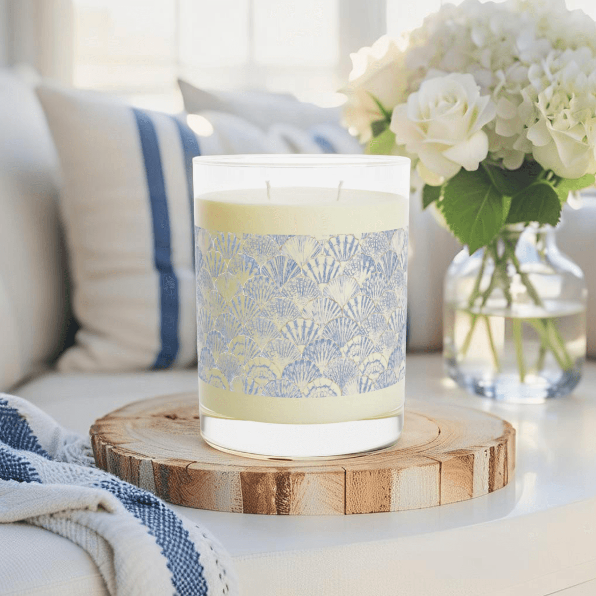 Ocean Mist Coastal Candle – Fresh Beachy Scent