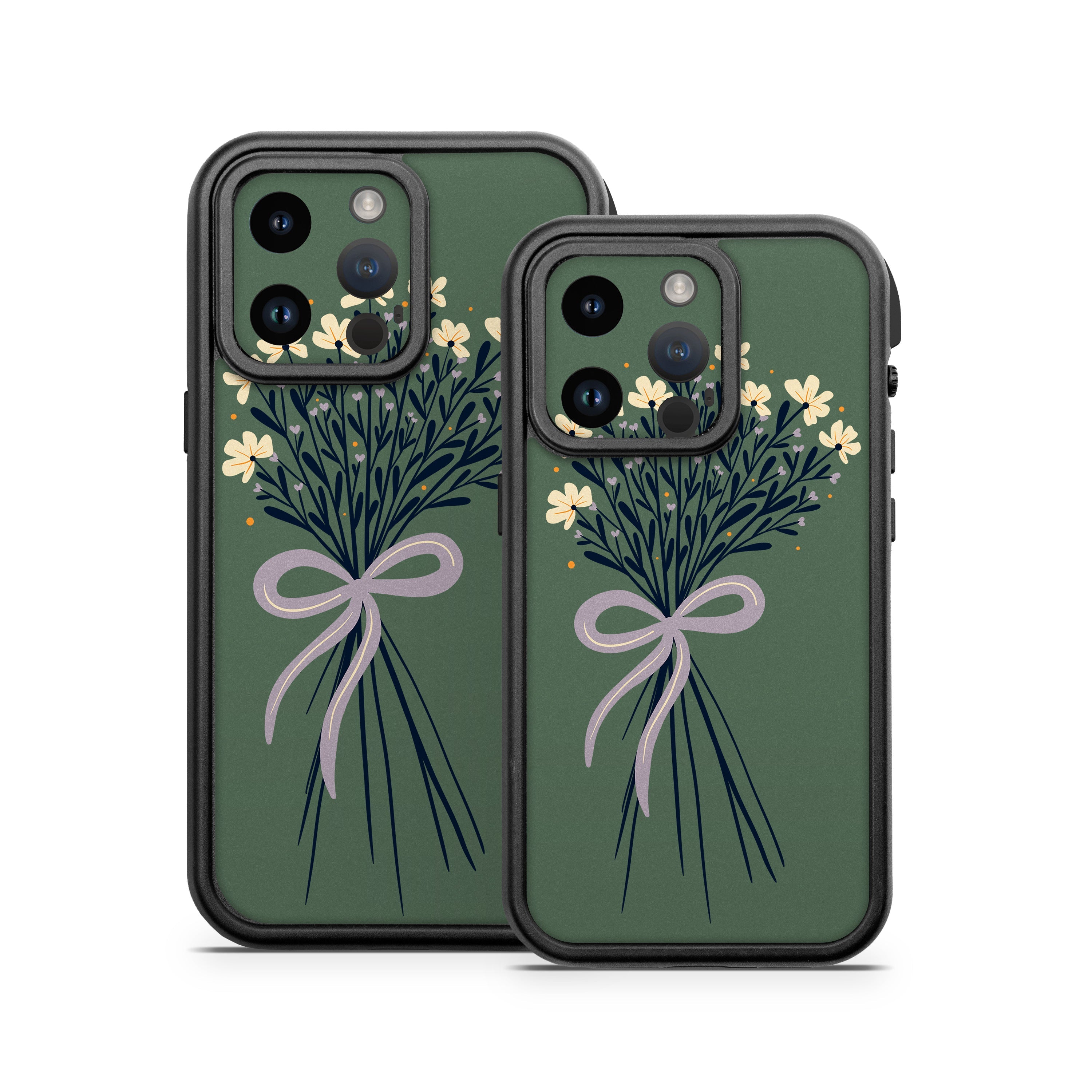 Floral Bouquet Bow - Otterbox Fre iPhone 14 Case Skin