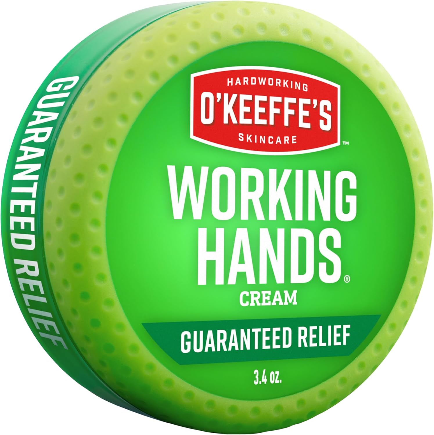 O&amp;#39;Keeffe&amp;#39;s Working Hands Hand Cream for Extreme Dryness - 3.4 oz Jar (1 Pack) - Repairing Skincare for Cracked, Dry Hands