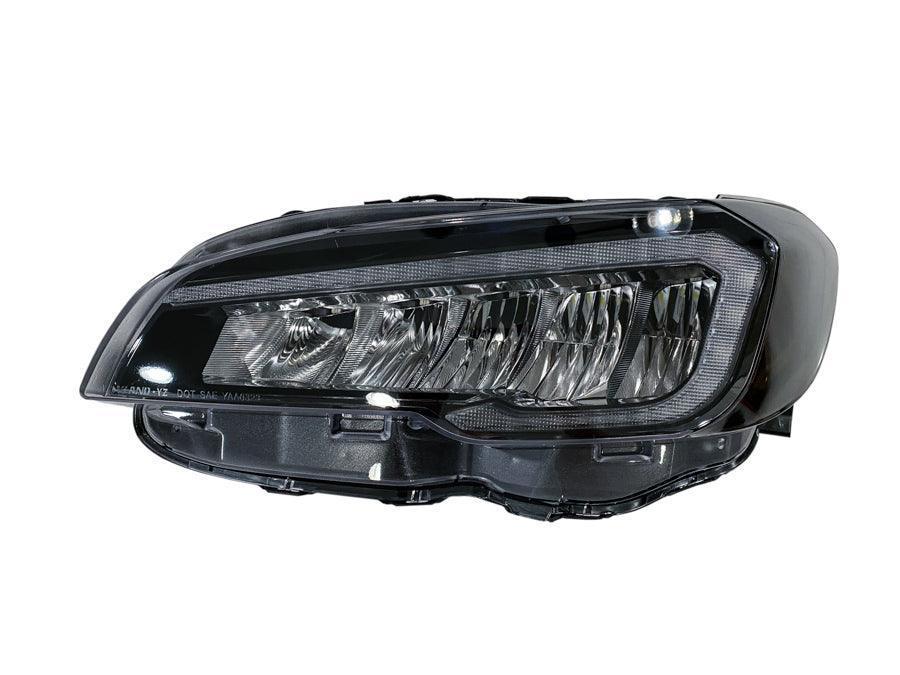 OLM Hikari Headlight Smoked / Black Out Overlays - 2015-2020 WRX / STI