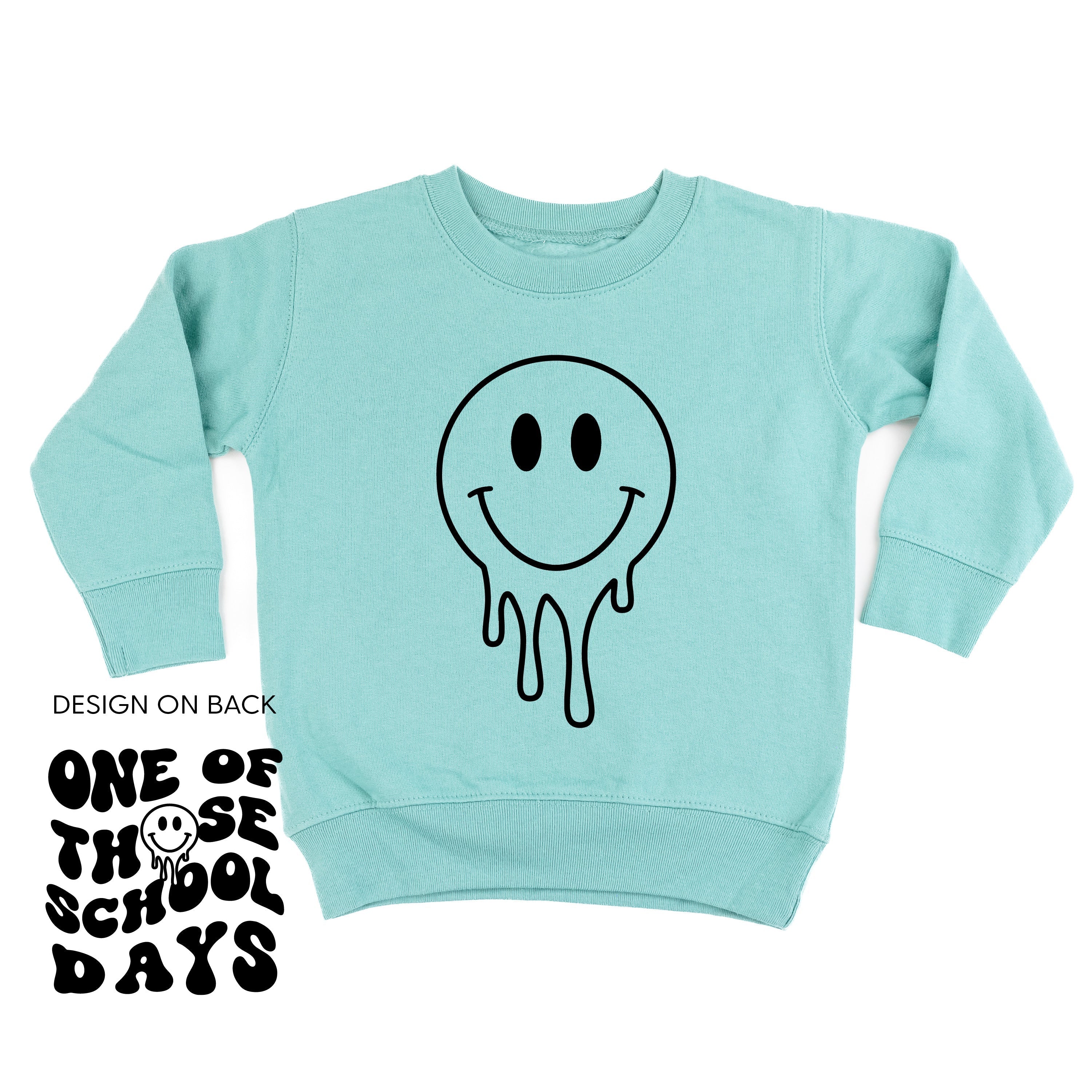 One of Those School Days - Melty Smiley (f &amp;amp; b) - Child Sweater