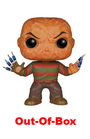 OUT-OF-BOX FREDDY KRUEGER (SYRINGE FINGERS, A NIGHTMARE ON ELM STREET) 224 - HOT TOPIC EXCLUSIVE