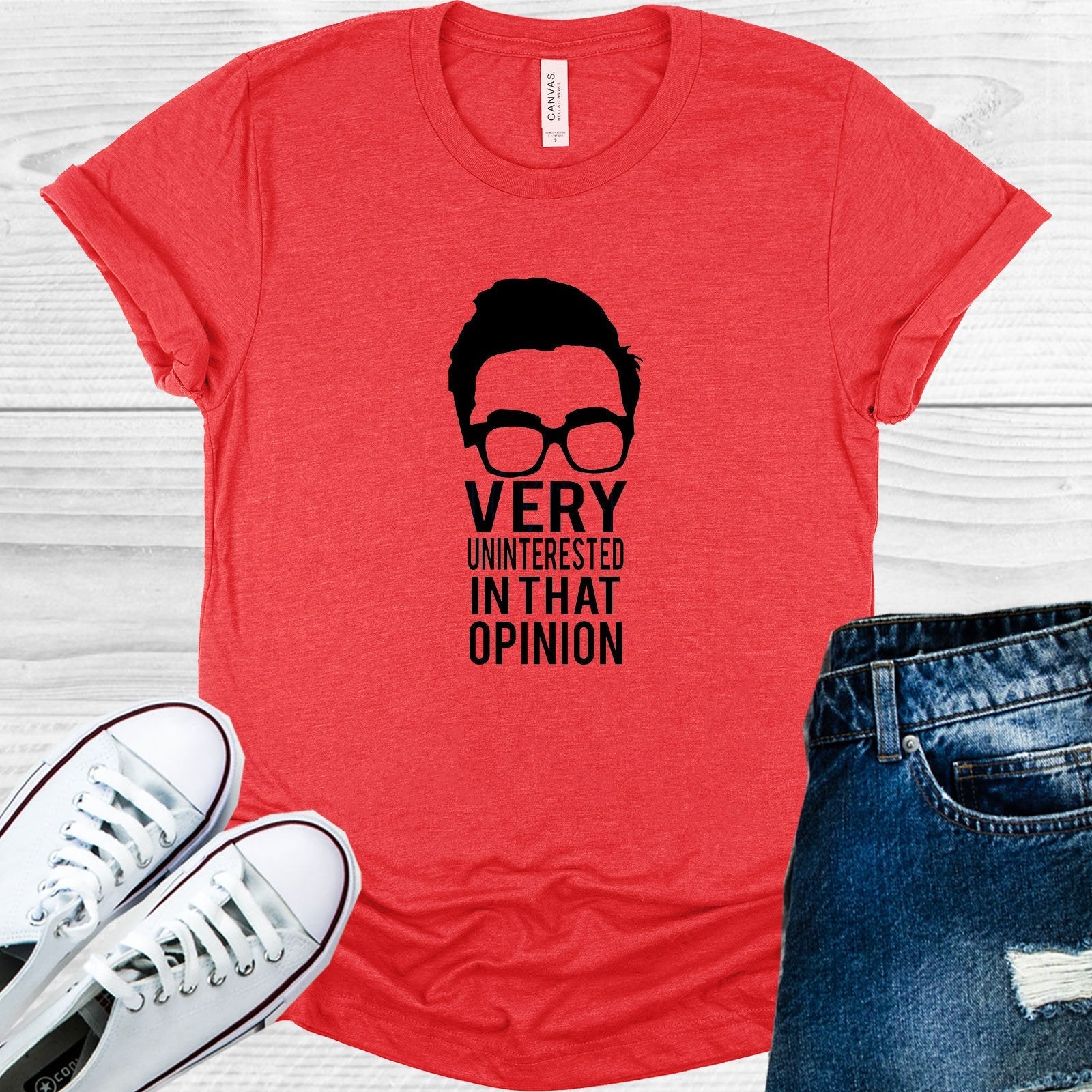 Very Uninterested in That Opinion Graphic Tee