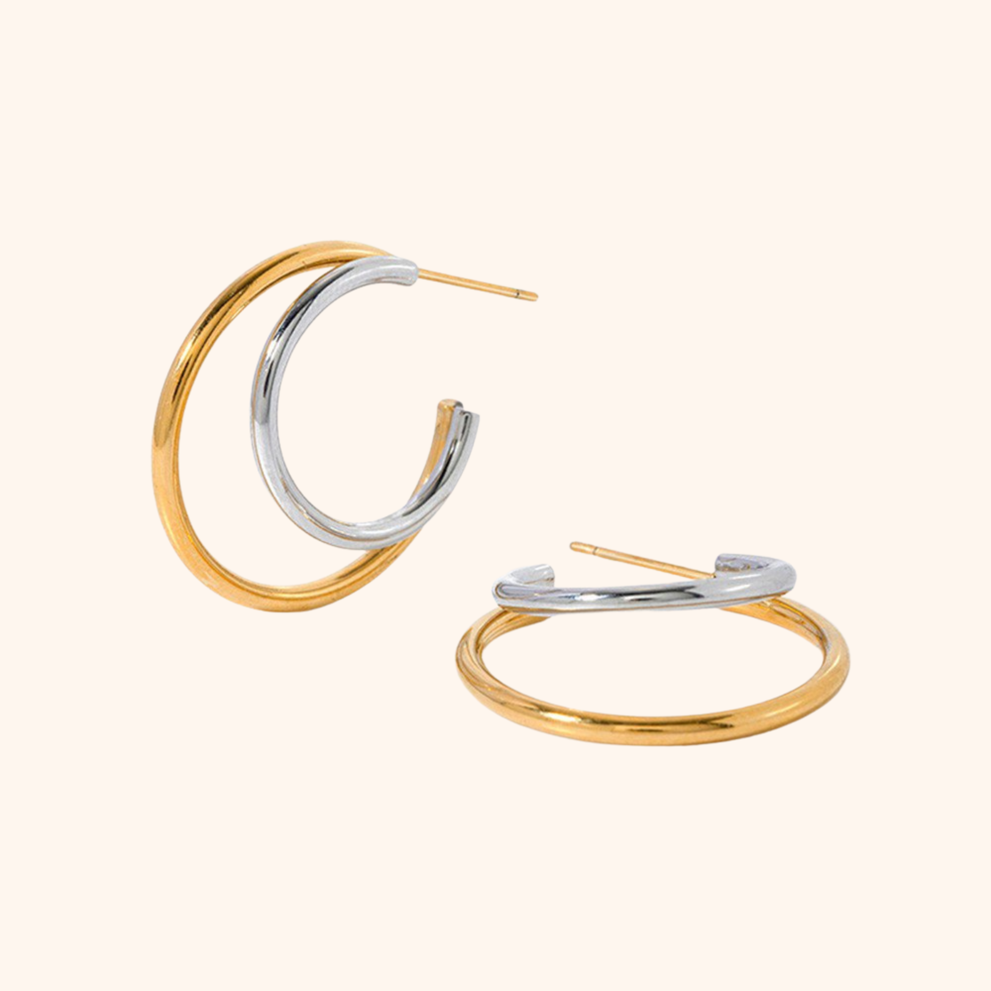 Orbit Hoop Earrings