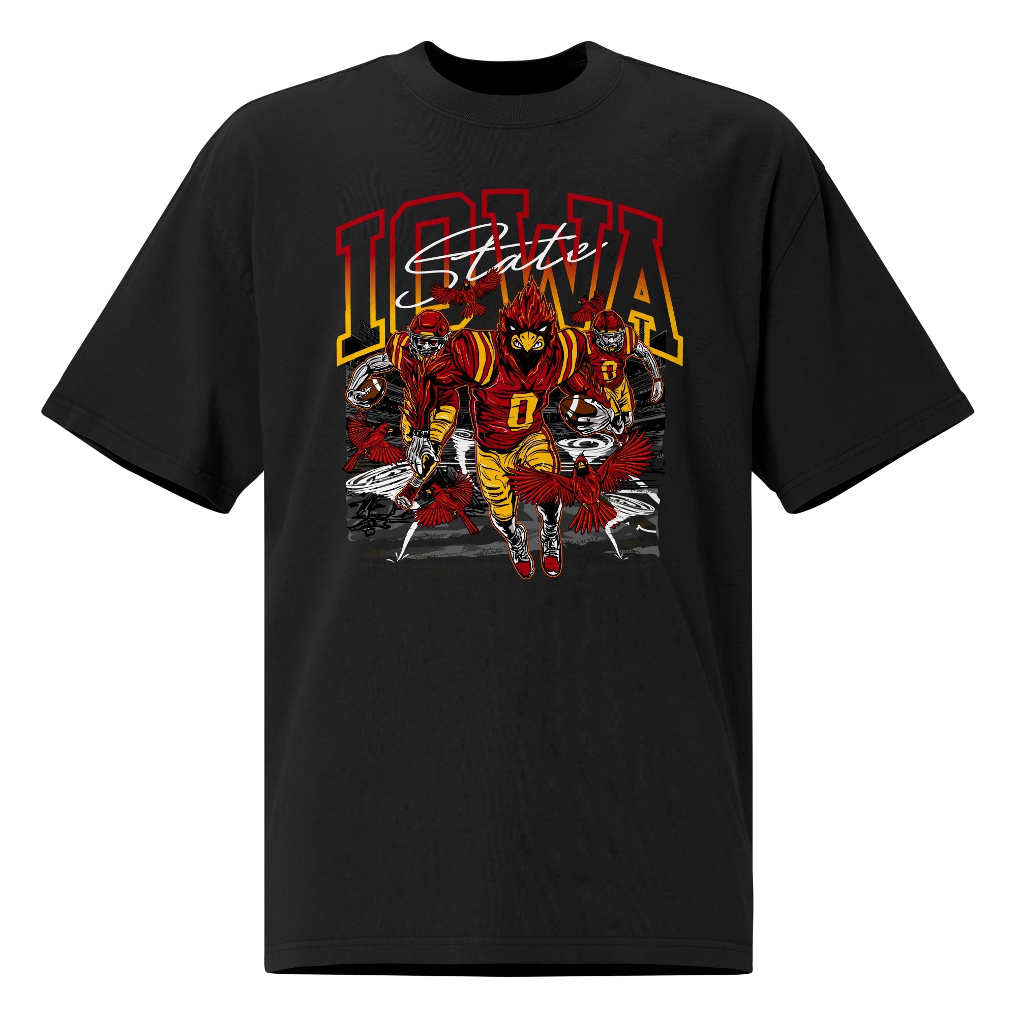 Iowa State &amp;quot;Staple&amp;quot; Black T-Shirt