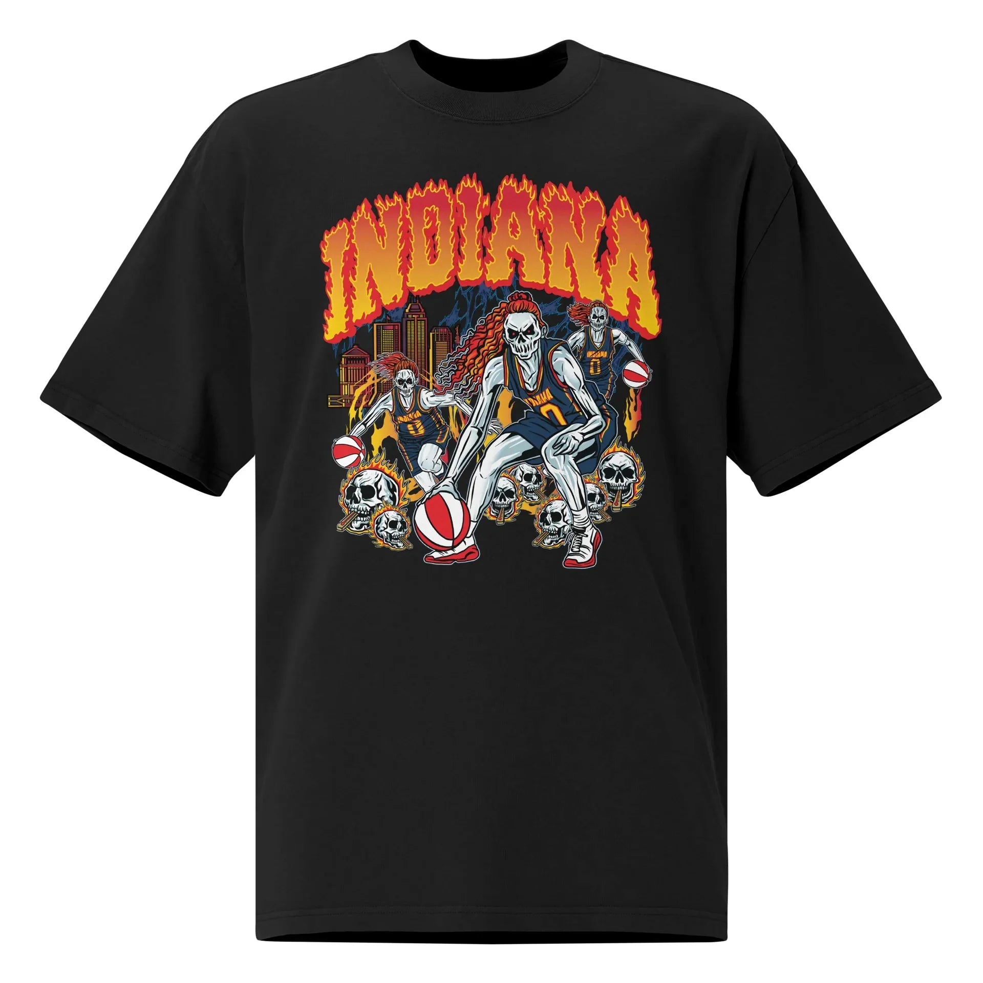 Indiana Fever &amp;quot;Staple&amp;quot; Black T-Shirt