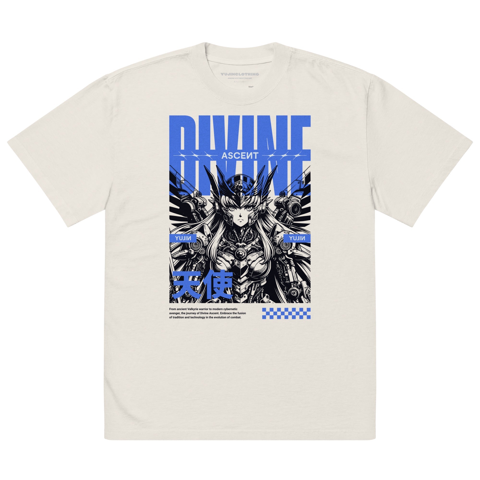 Divine Ascent Oversized Faded T-Shirt