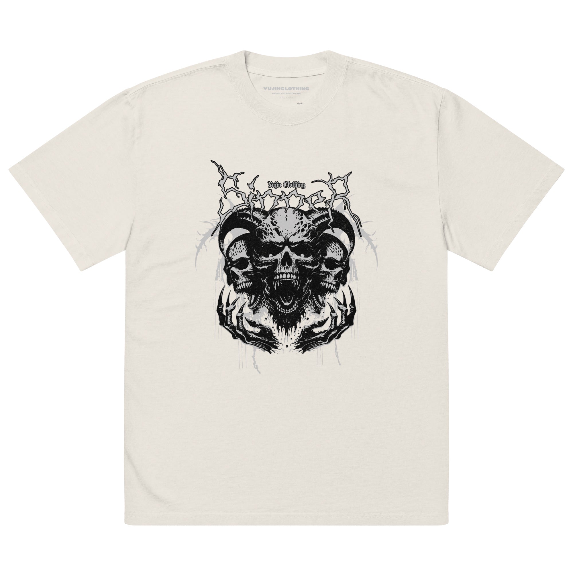 Sinner Oversized Faded T-Shirt