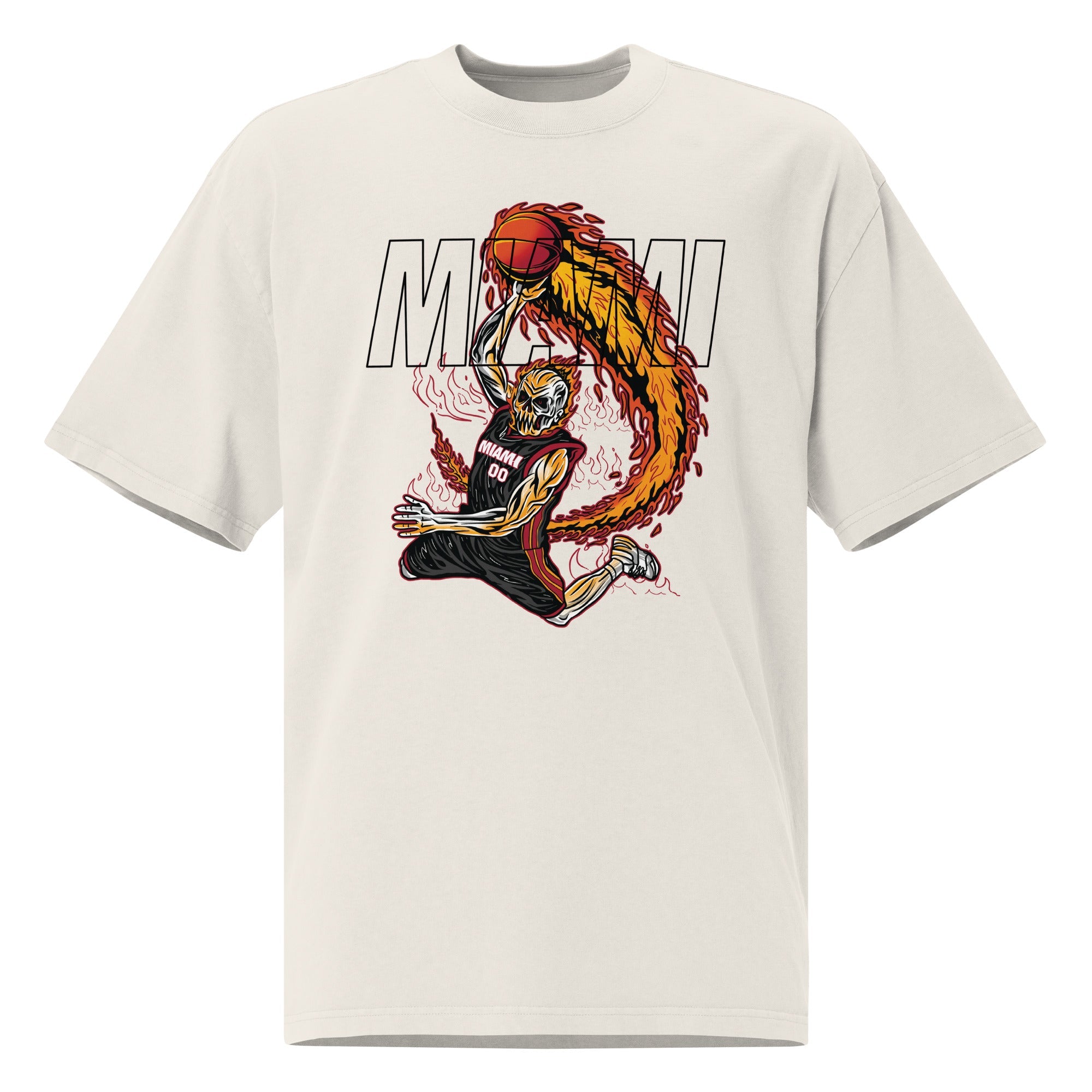 Miami Heat &amp;quot;Staple&amp;quot; White T-Shirt