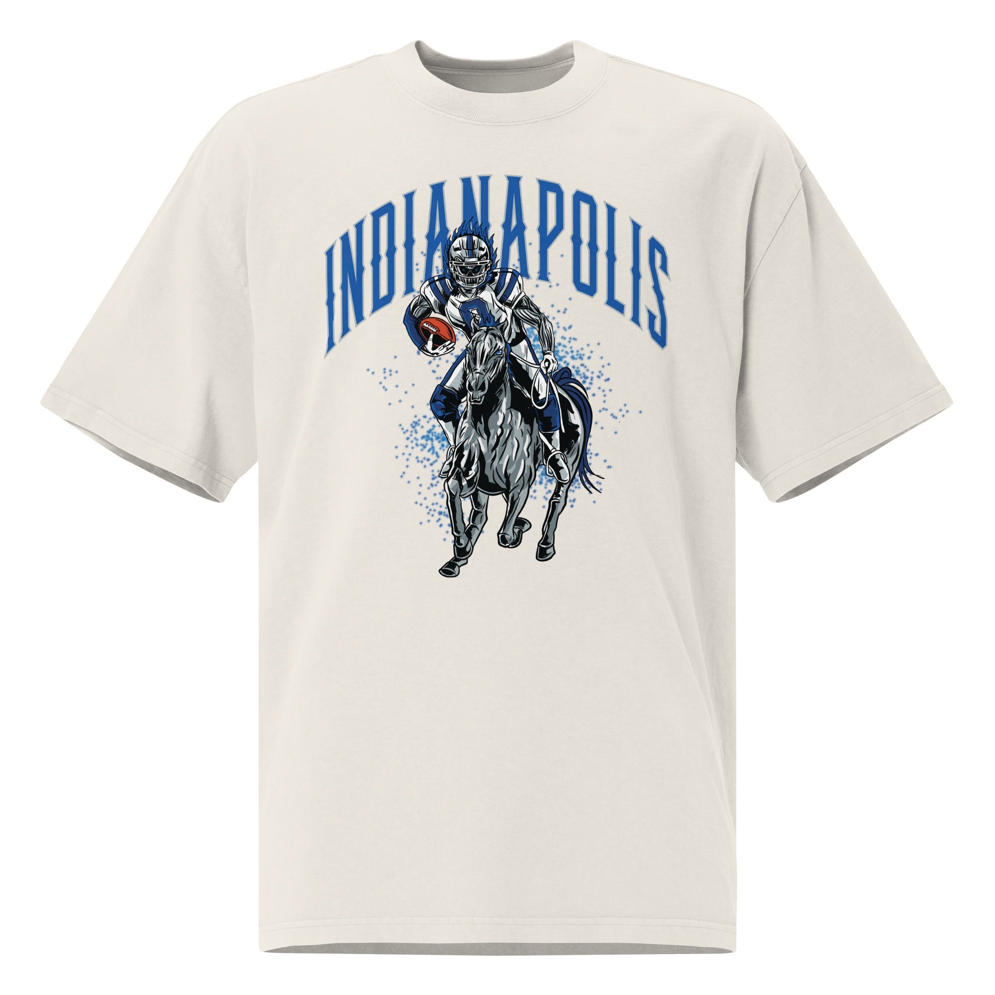 Indianapolis City &amp;quot;Staple&amp;quot; White T-Shirt