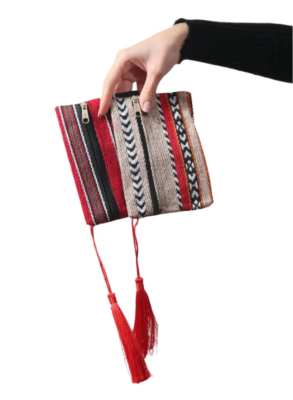 Chimayo Wool  Design Wallet – Authentic Palestinian Craftsmanship