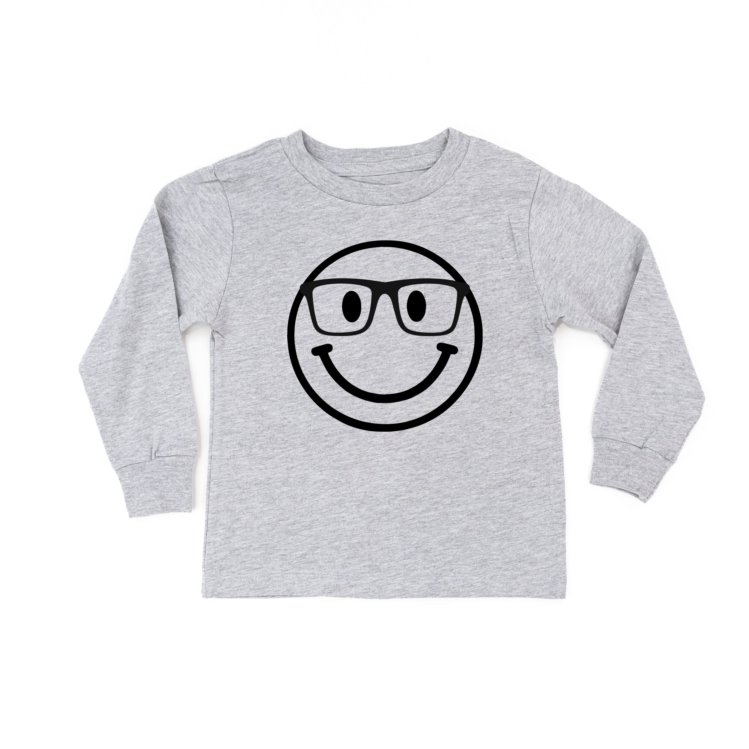Smarty Pants Smiley - Child Long Sleeve Tee
