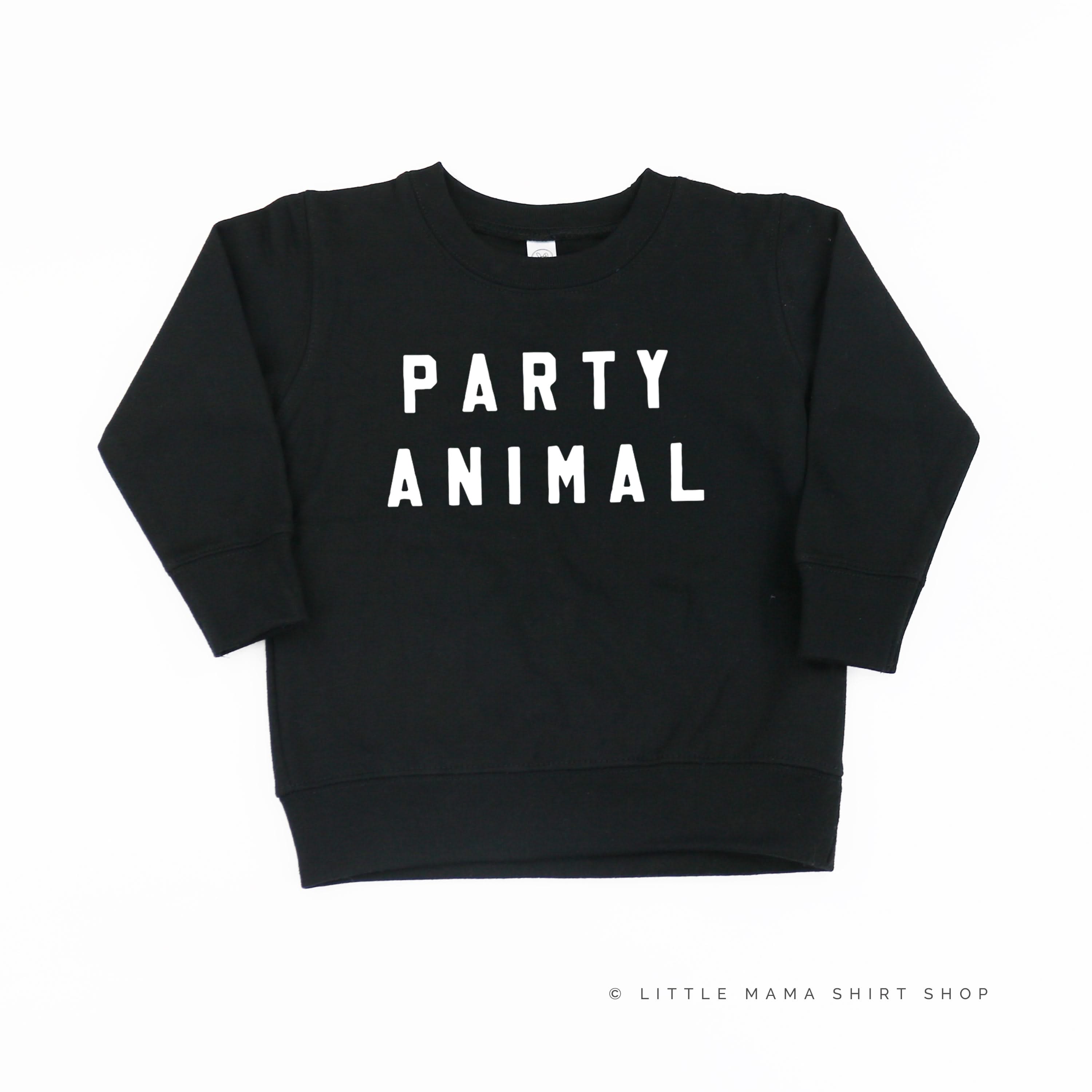 Party Animal - Block Font - Child Sweater