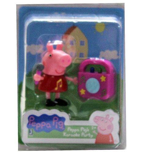 Peppa Pig Friends and Fun Mini-Figure - Peppa Pig&amp;#39;s Karaoke Party