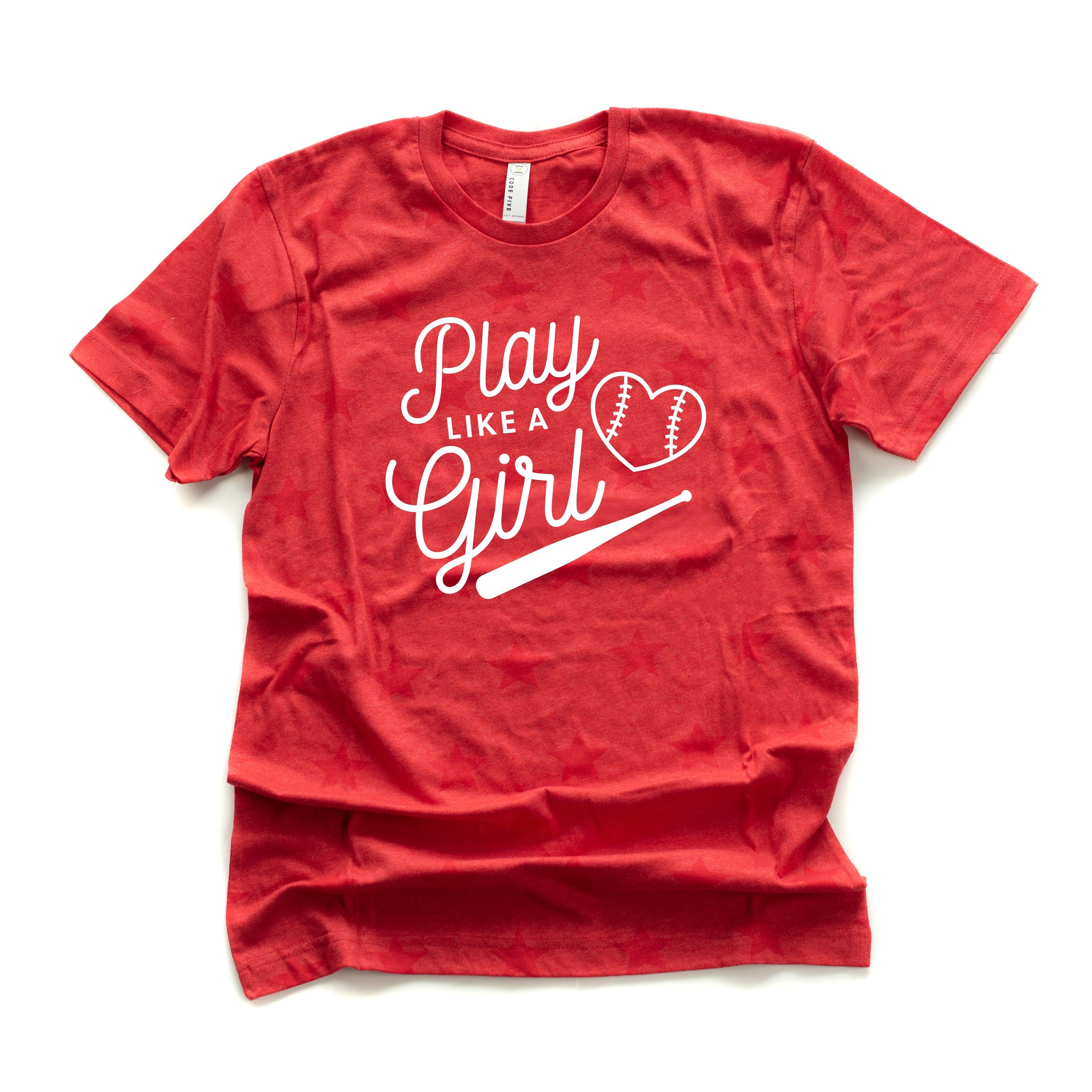Play Like A Girl - Unisex STAR Tee