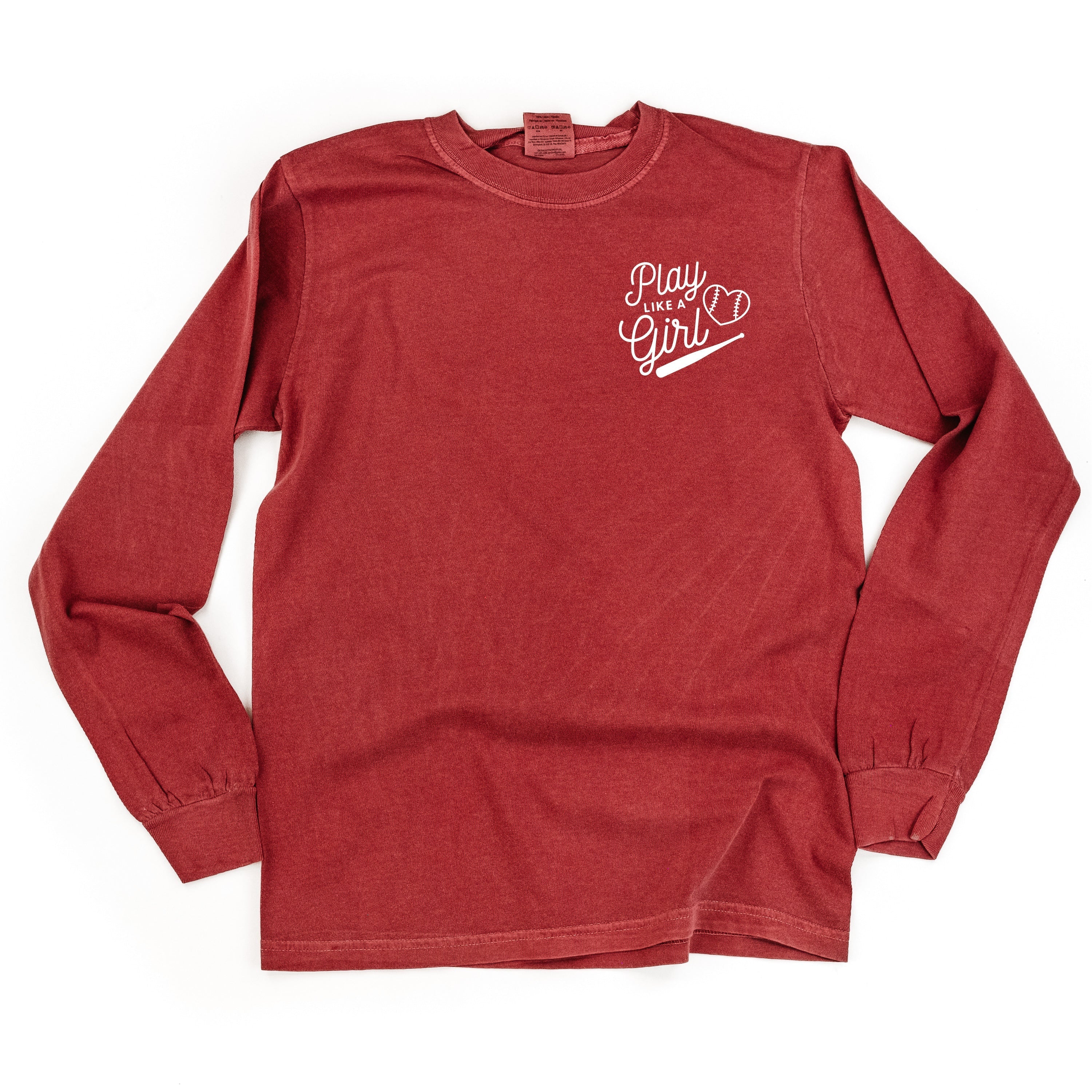 Play Like A Girl - LONG SLEEVE Comfort Colors Tee