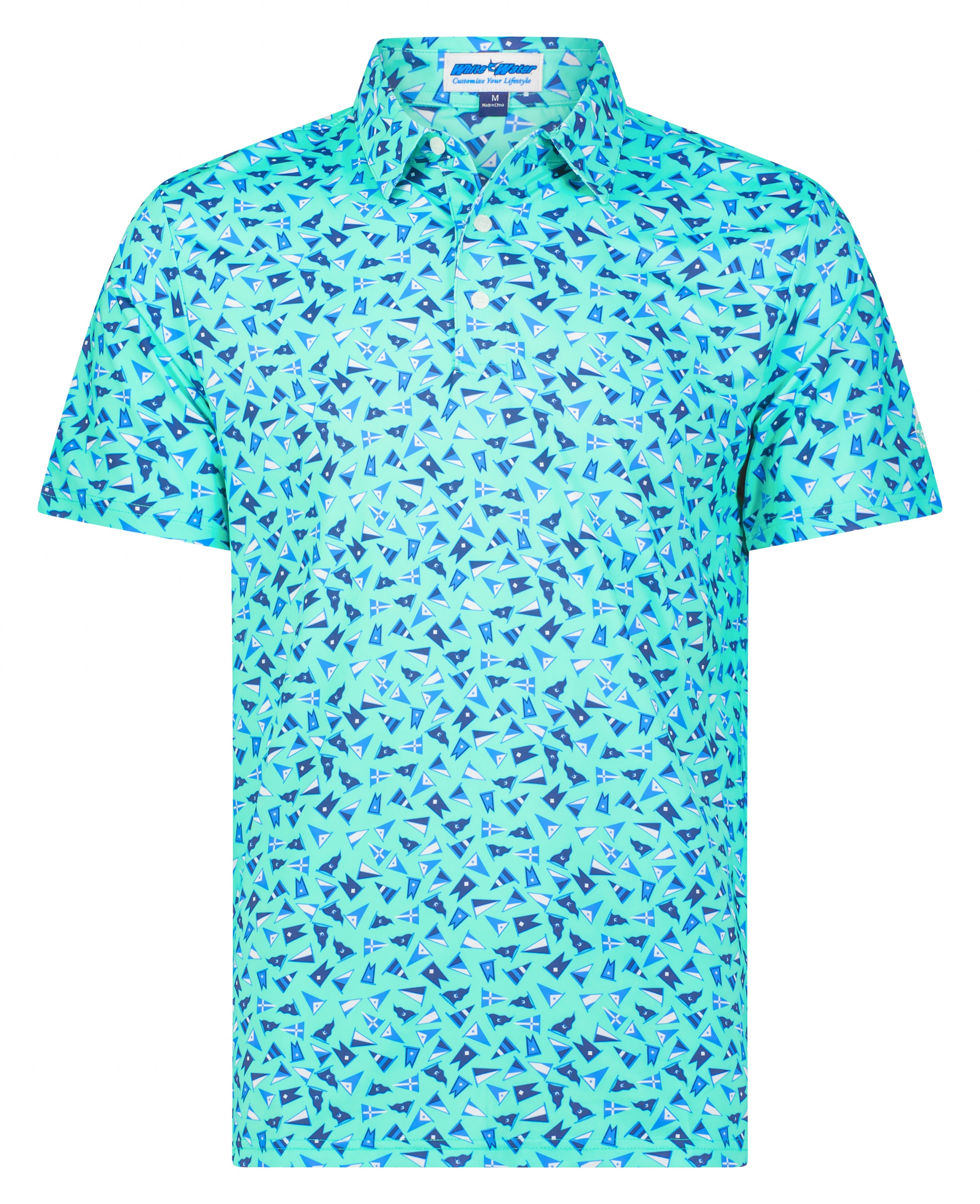 Burgee Print Polo