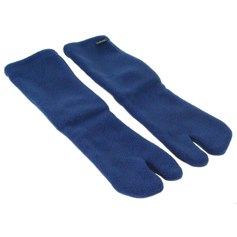 Polar Feet Fleece Tabi Socks - Denim