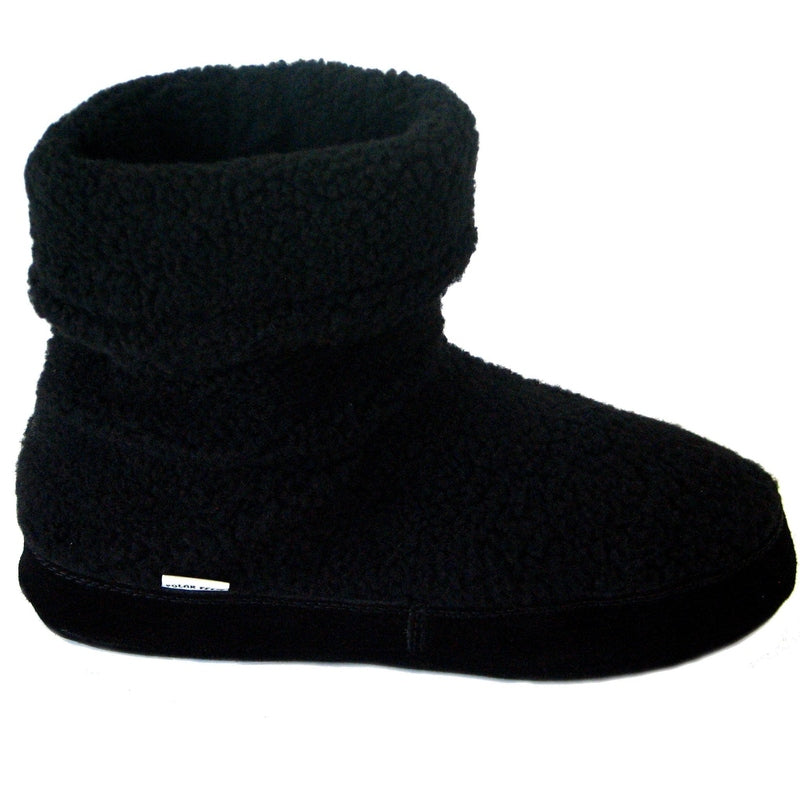 Polar Feet Women&#39;s Snugs - Black Berber