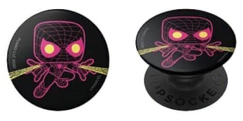 FUNKO POPSOCKETS - SPIDER-MAN (WEB SHOOTING, BLACK LIGHT)