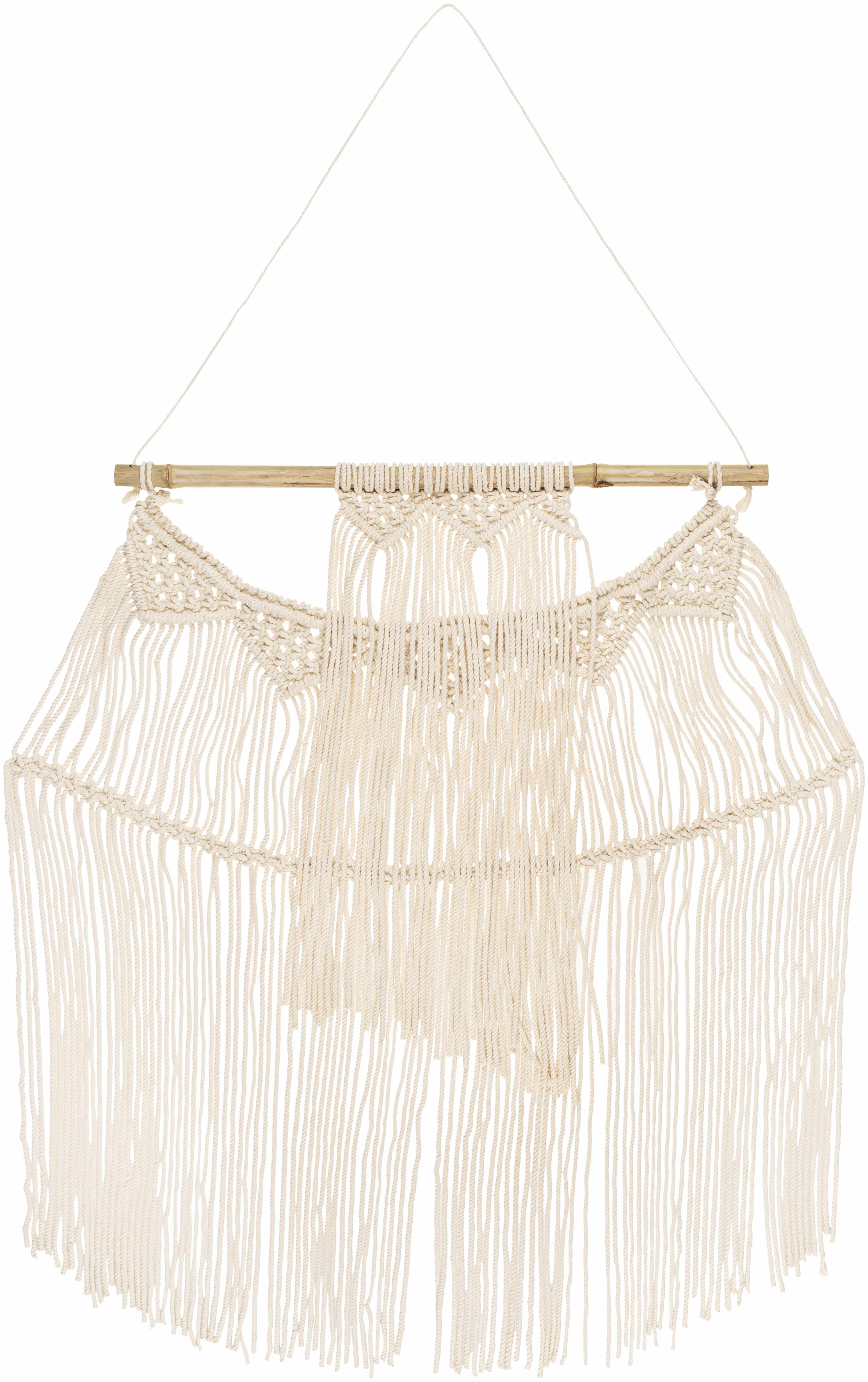 PARABCAN CREAM MACRAME WALL HANGING