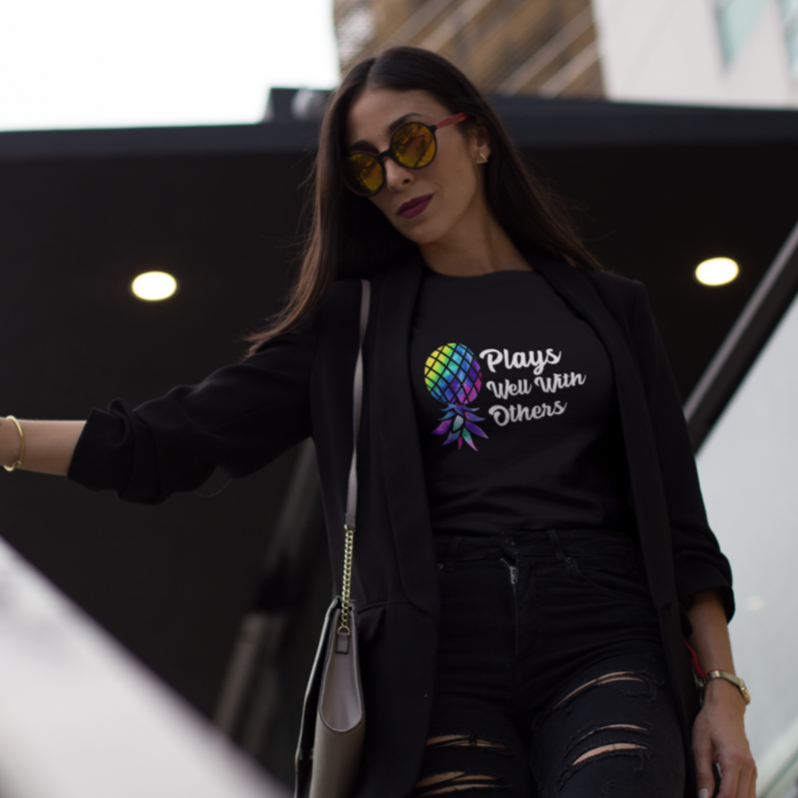 Plays Well With Others Unisex Ultra Cotton Tee Shirt