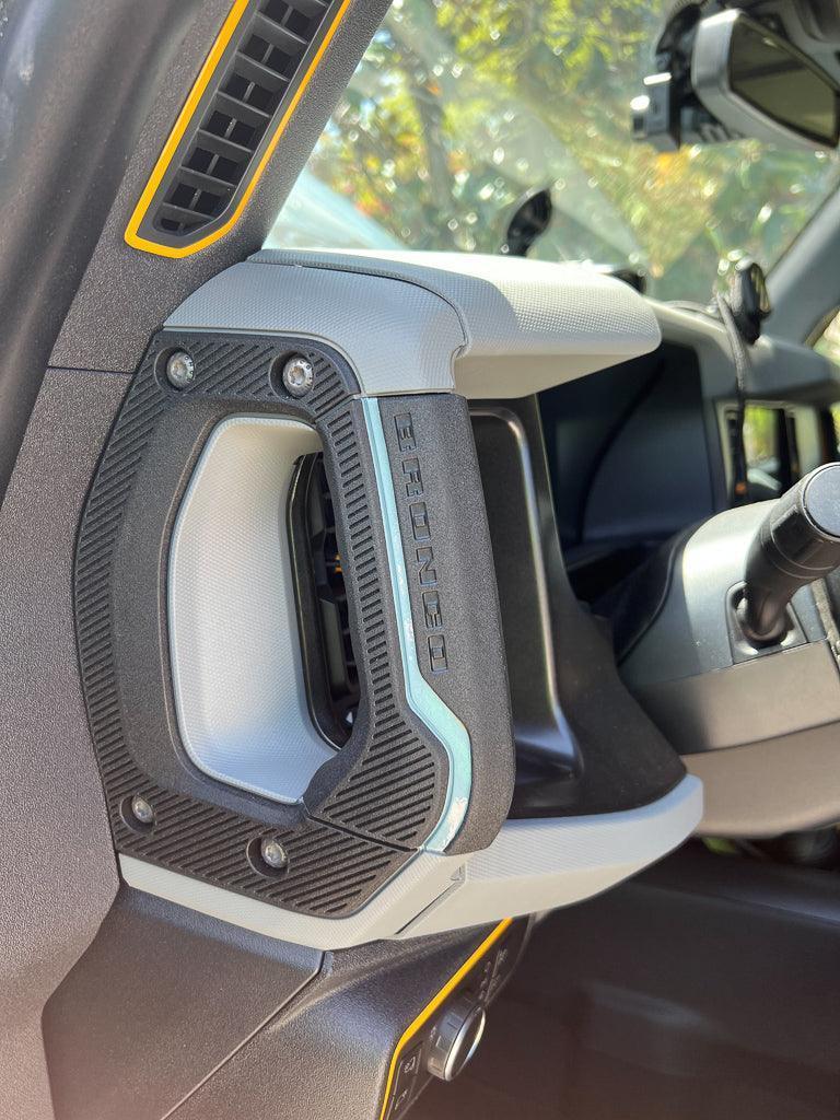 Printed Series Outer Grab Handle Stripe Overlays (Full Coverage) - 2021+ Bronco