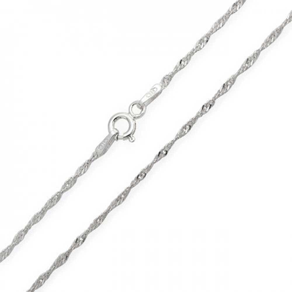 Italian Sterling Silver Necklace- 3 Styles