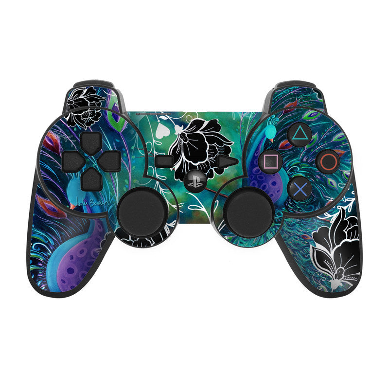 Peacock Garden - Sony PS3 Controller Skin