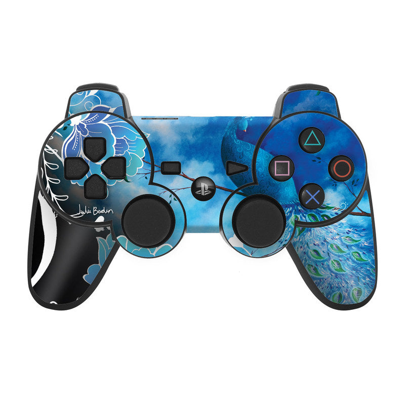Peacock Sky - Sony PS3 Controller Skin