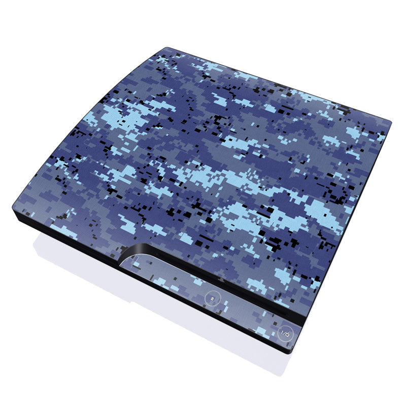 Digital Sky Camo - Sony PS3 Slim Skin