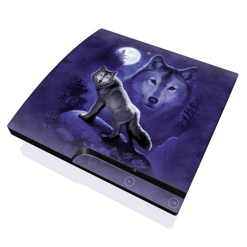 Wolf - Sony PS3 Slim Skin