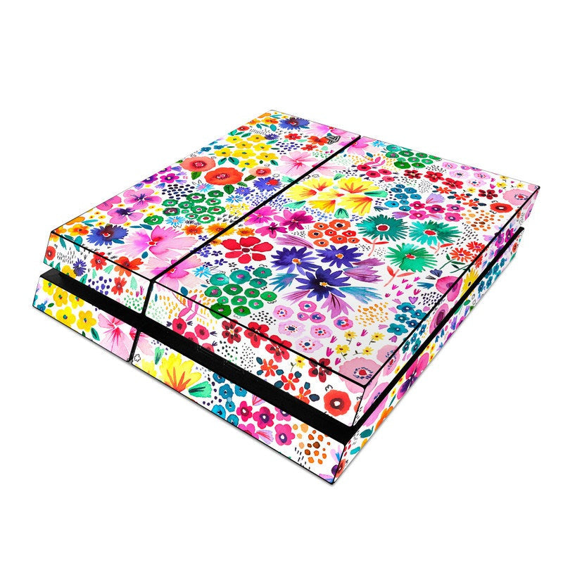 Artful Little Flowers - Sony PS4 Skin