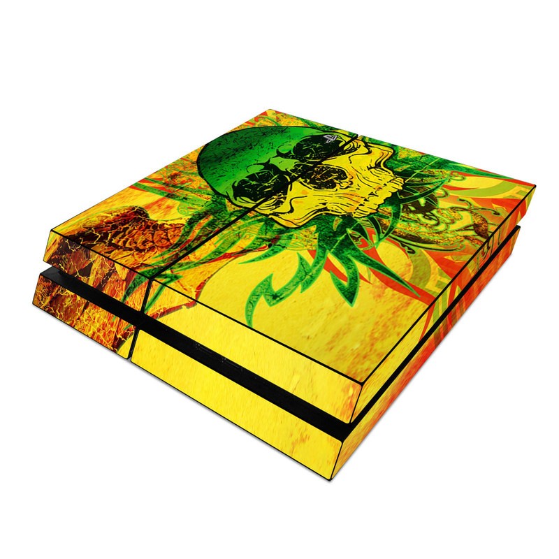 Hot Tribal Skull - Sony PS4 Skin