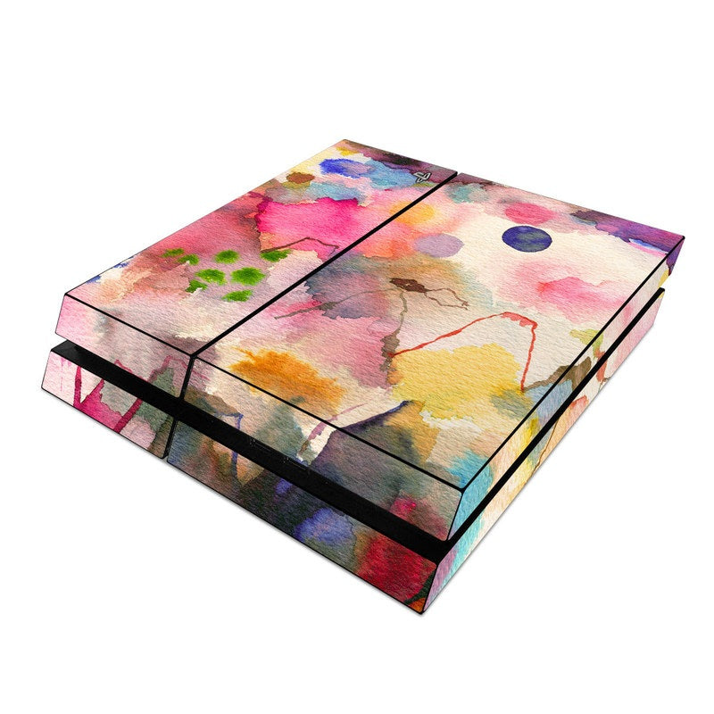 Watercolor Mountains - Sony PS4 Skin
