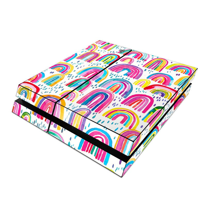 Watercolor Rainbows - Sony PS4 Skin