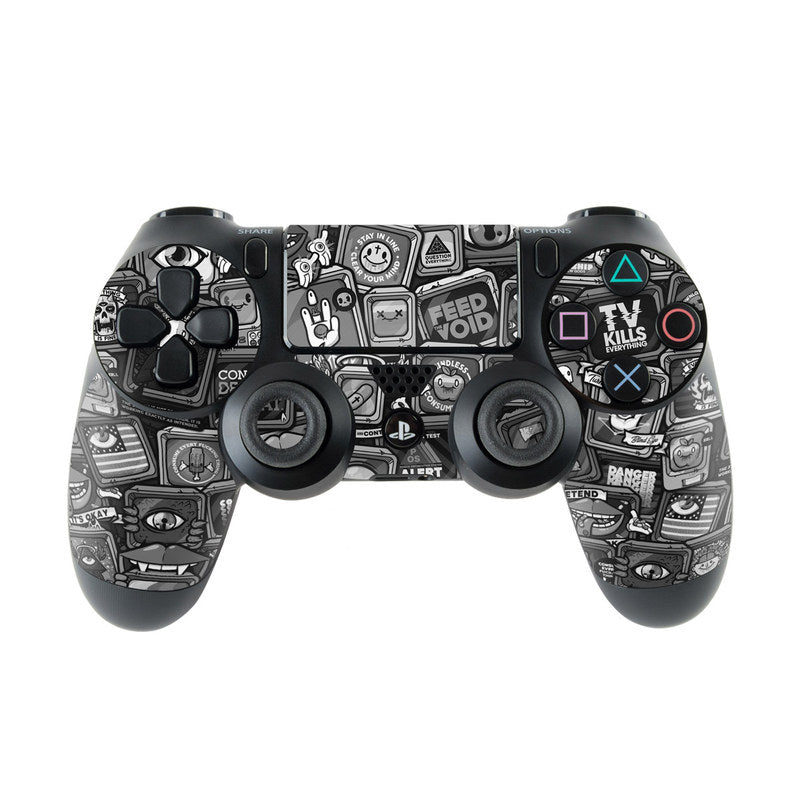 Distraction Tactic B&amp;amp;W - Sony PS4 Controller Skin
