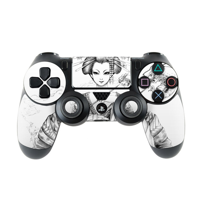 Geisha Sketch - Sony PS4 Controller Skin