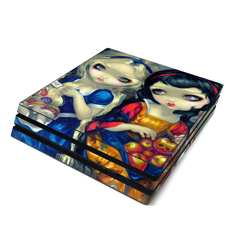 Alice &amp;amp; Snow White - Sony PS4 Pro Skin