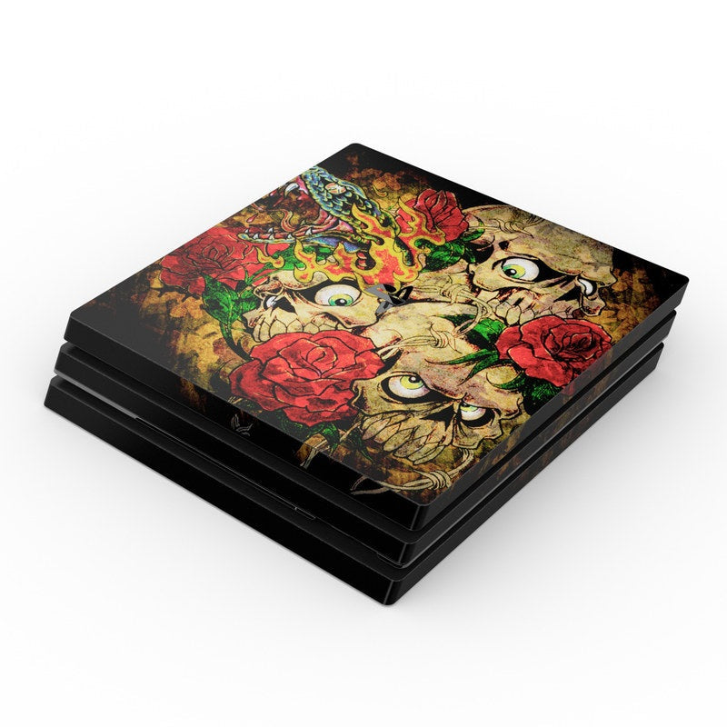 Gothic Tattoo - Sony PS4 Pro Skin