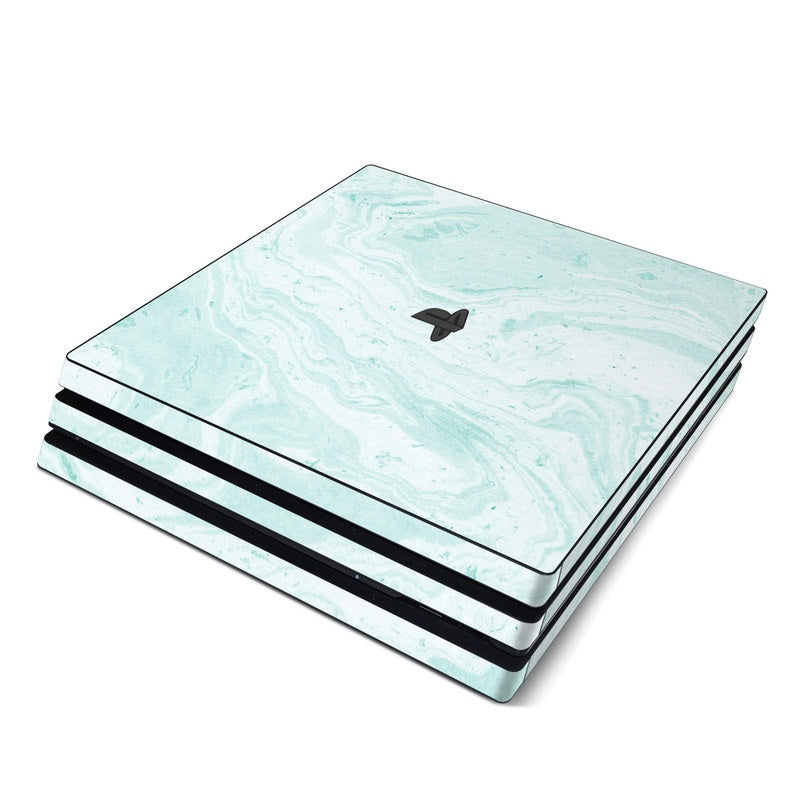 Winter Green Marble - Sony PS4 Pro Skin