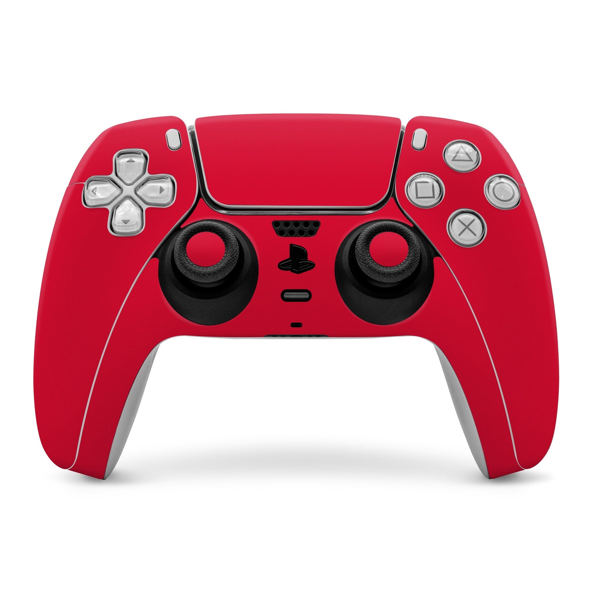 Solid State Red - Sony PS5 Controller Skin