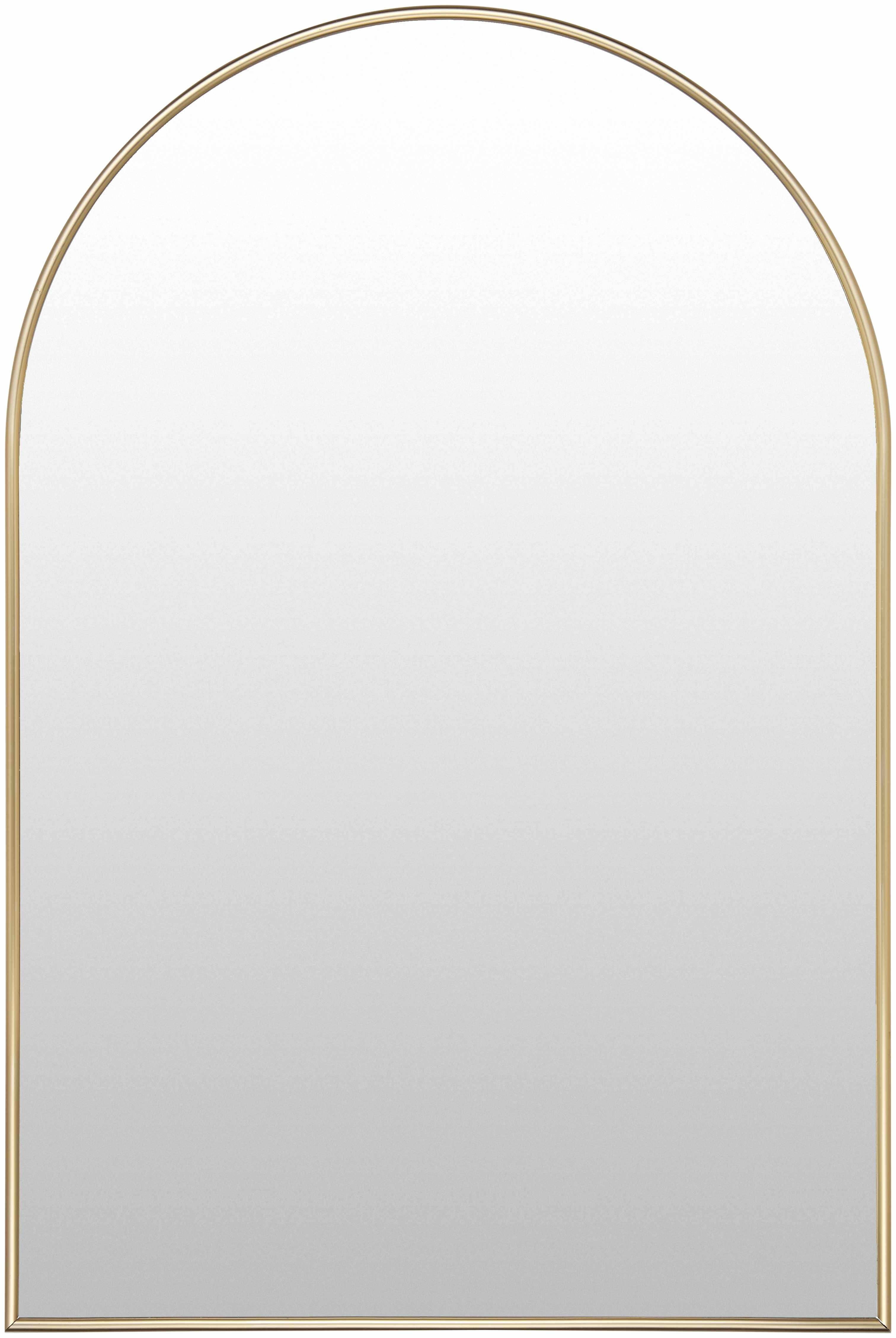 Purullena Oval Gold Mirror