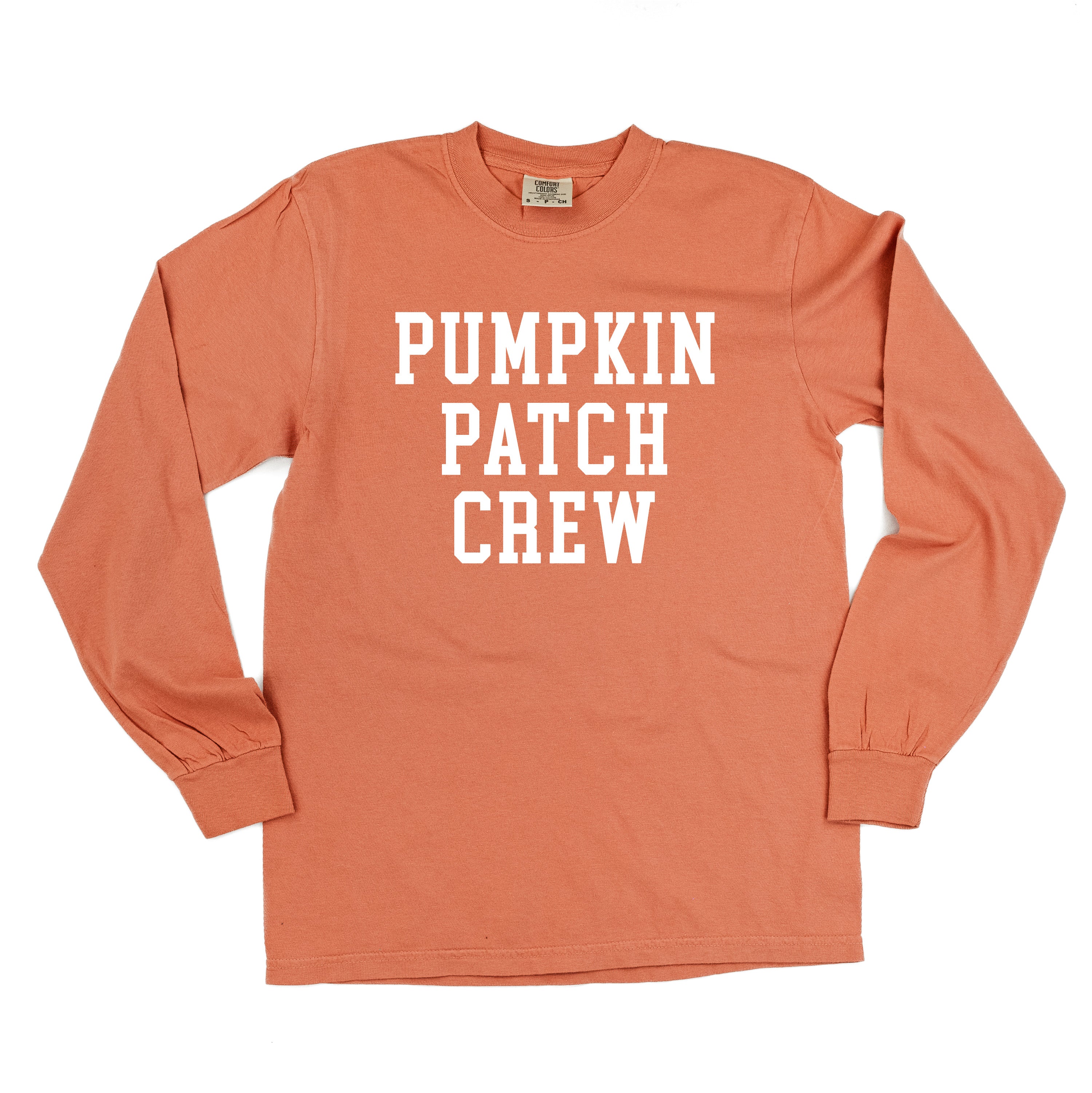 Pumpkin Patch Crew - Long Sleeve Comfort Colors Tee