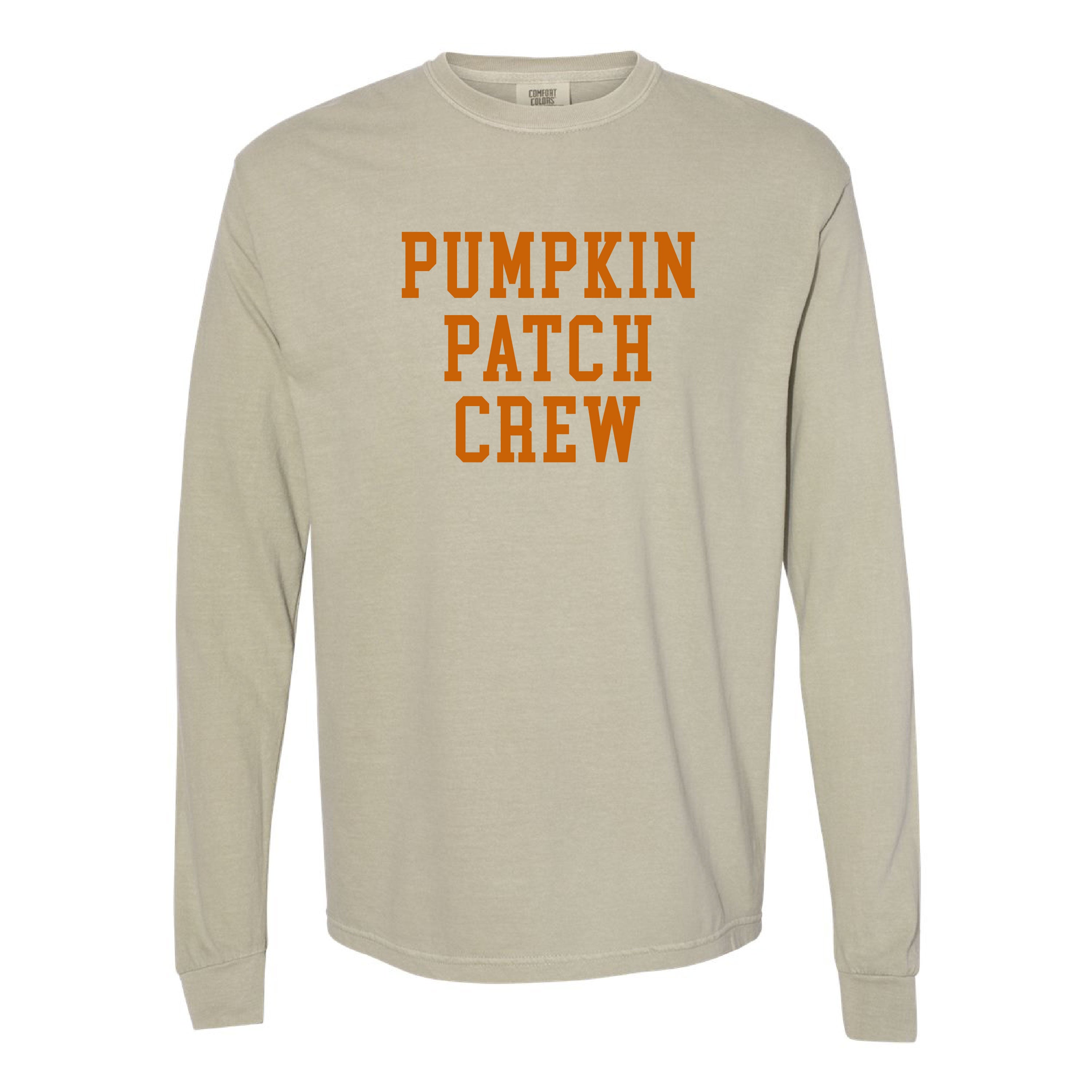 Pumpkin Patch Crew - Long Sleeve Comfort Colors Tee