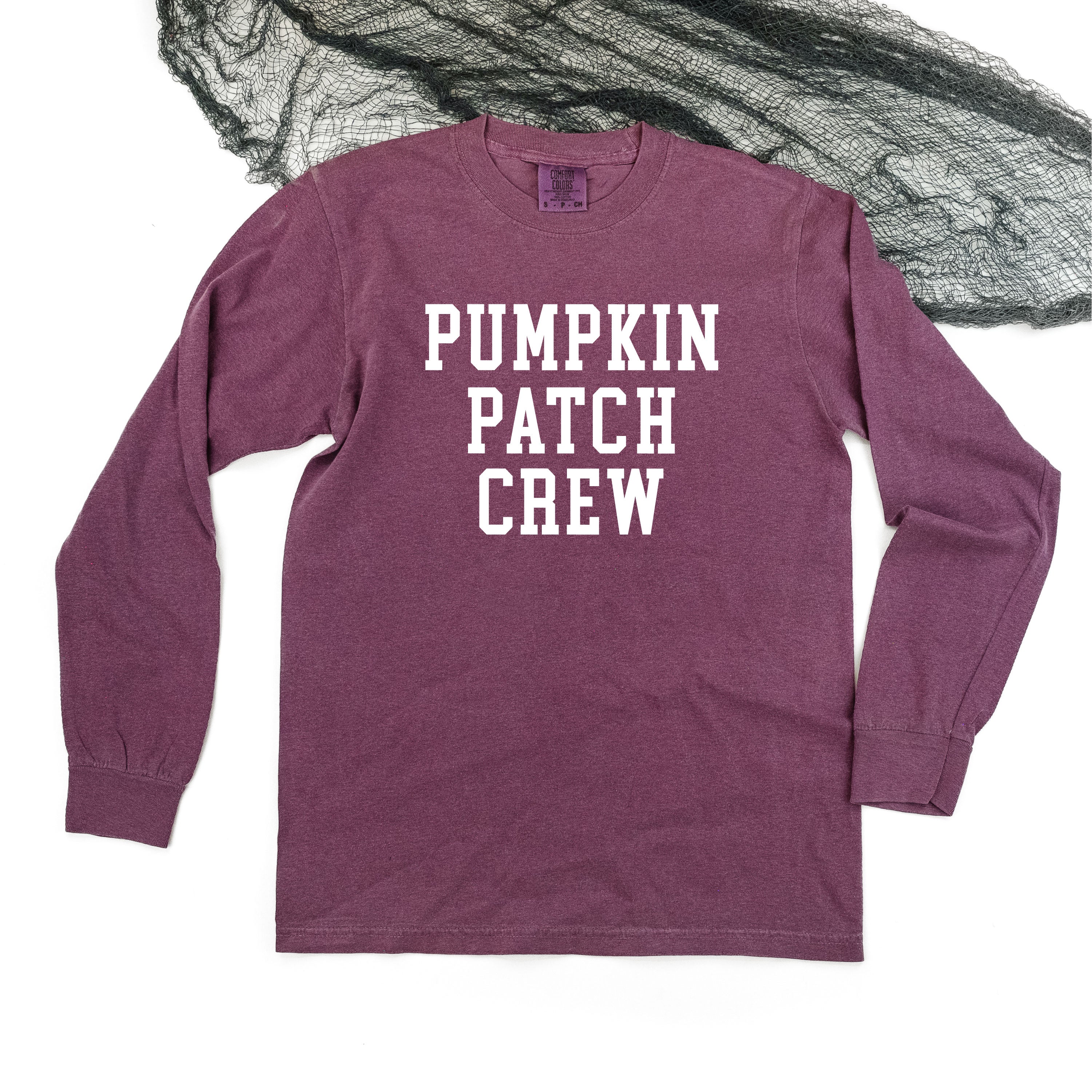 Pumpkin Patch Crew - Long Sleeve Comfort Colors Tee