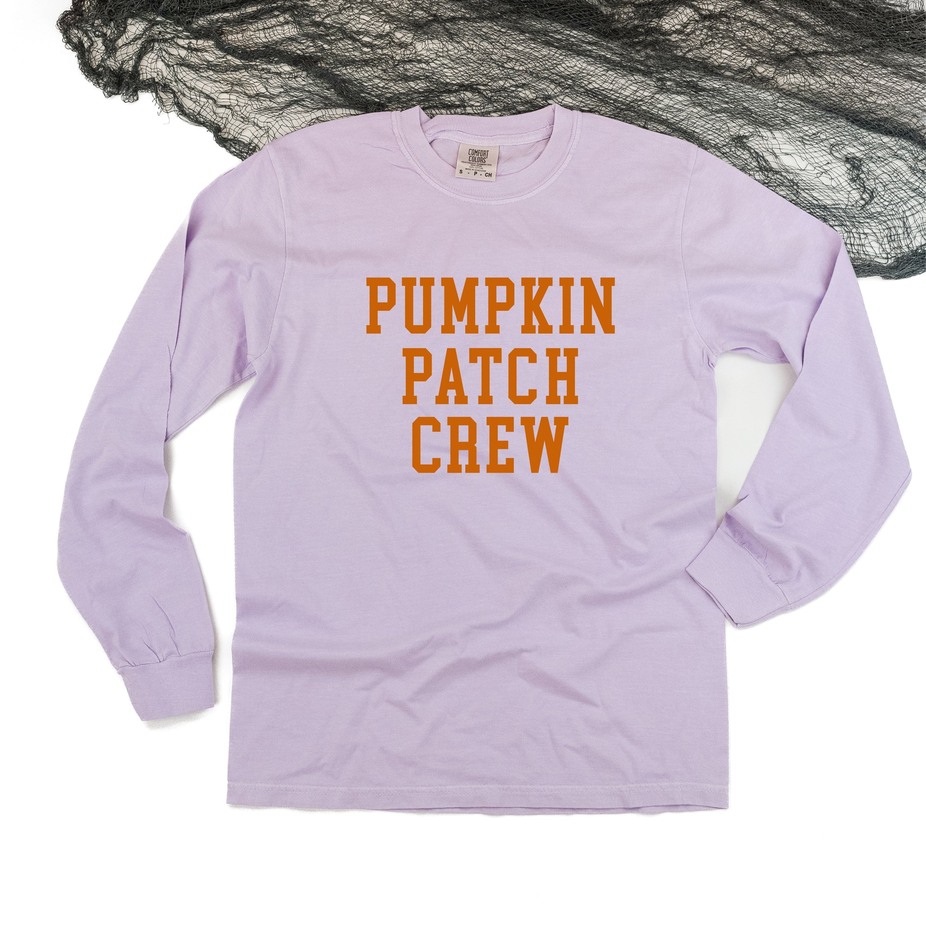Pumpkin Patch Crew - Long Sleeve Comfort Colors Tee