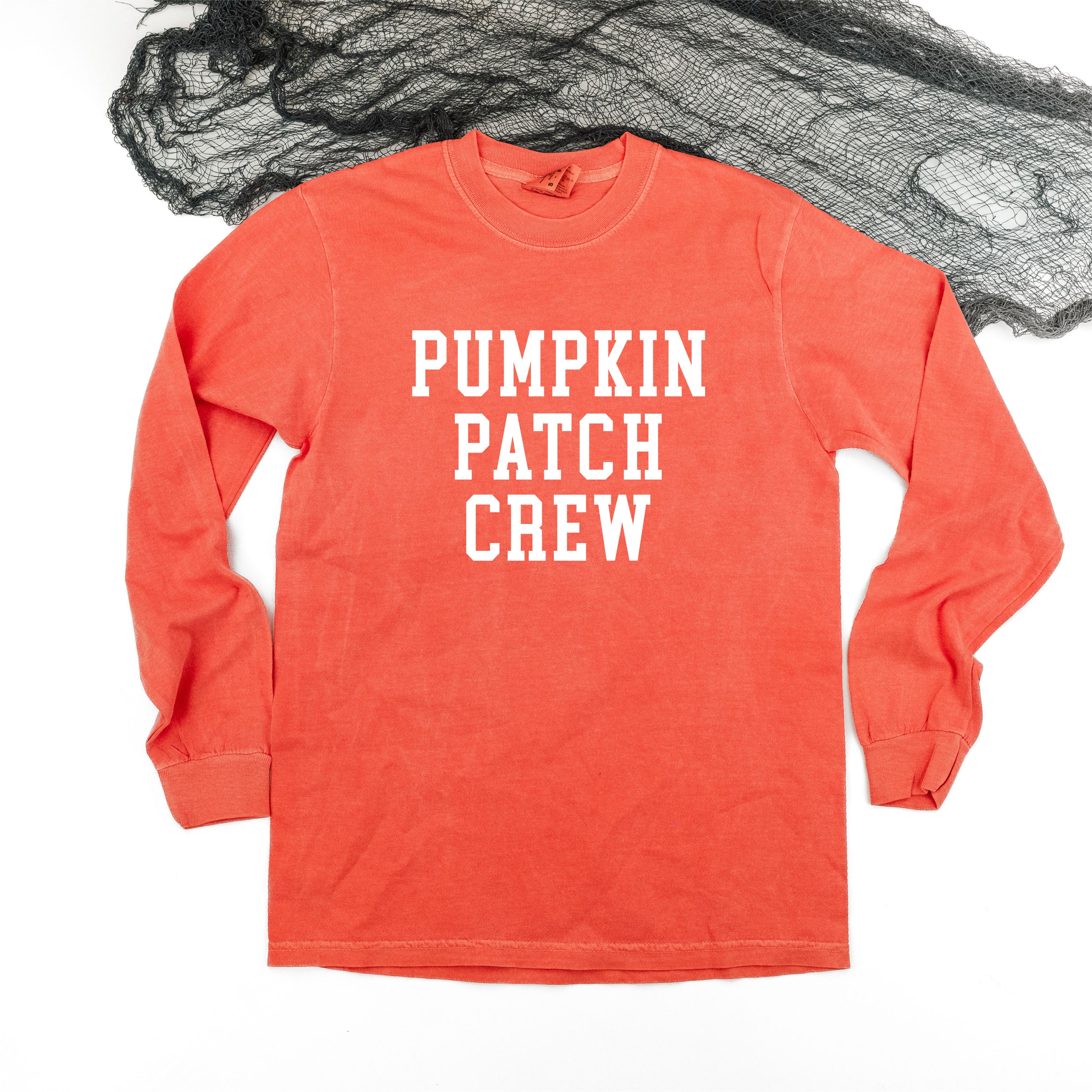 Pumpkin Patch Crew - Long Sleeve Comfort Colors Tee
