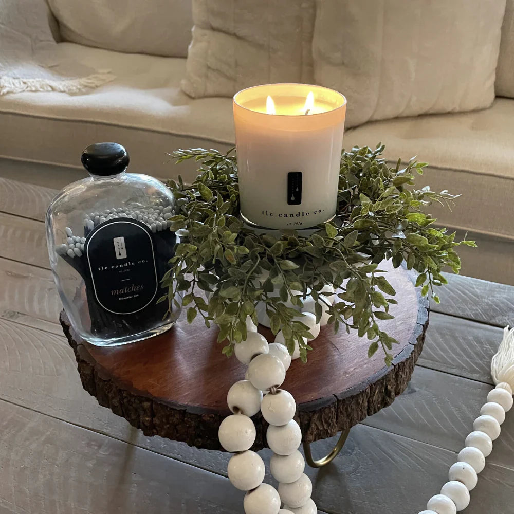 Style Loft Collection Matches in Glass Decanter