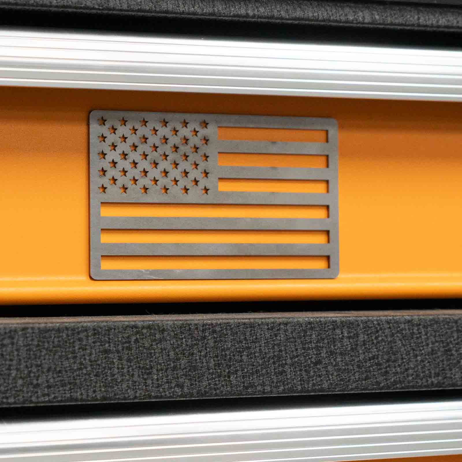 American Flag Emblem Weld on